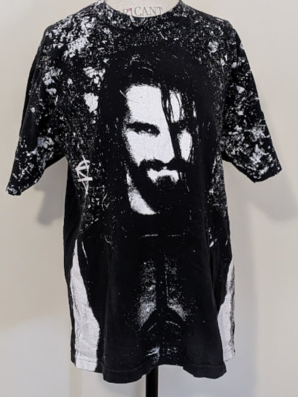 Seth Rollinrs official WWE rare all over graphic sz L tee shirt